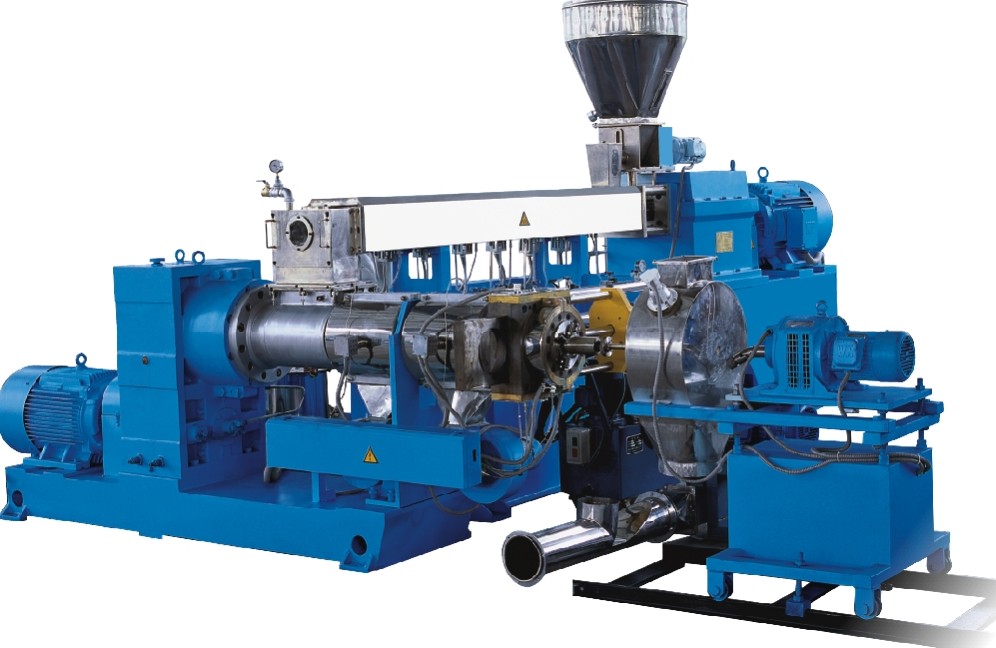 双阶挤出机组